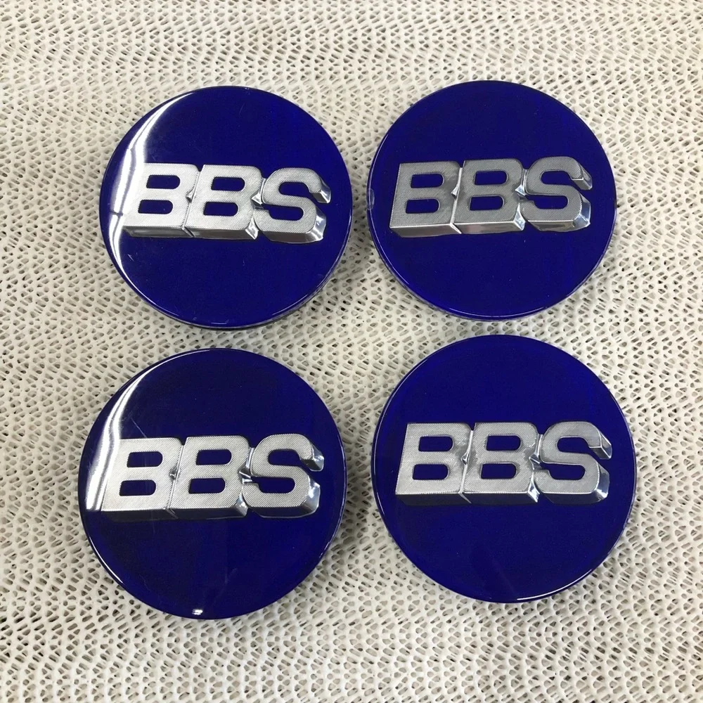 COPY - COPY - 4 bbs center cap 70mm new blue color